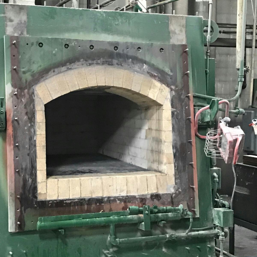 Precast shapes dry out slowly